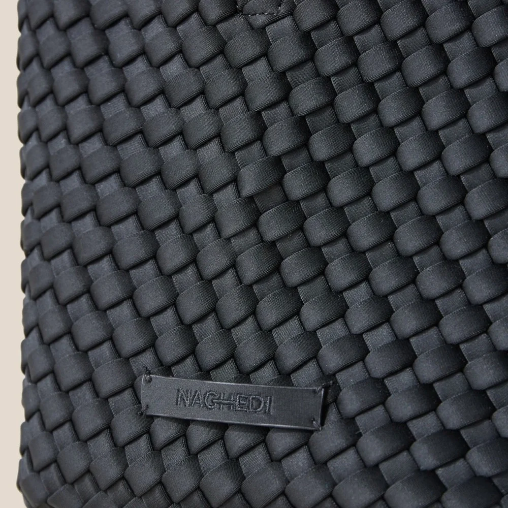 NWOT Naghedi St. Barths Small Tote in Black (Onyx) - Picture 4 of 6